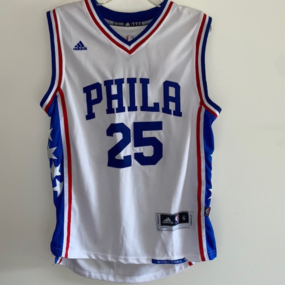 Adidas BEN‎ SIMMONS Philadelphia 76ERS SWINGMAN Jersey Adult Small